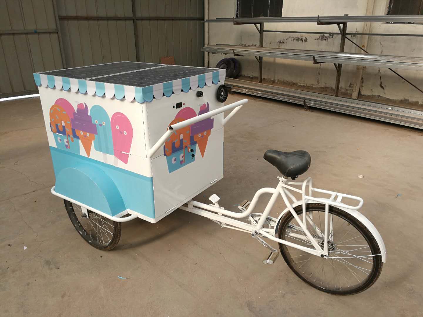 Solar ice cream cart - create a new business for you